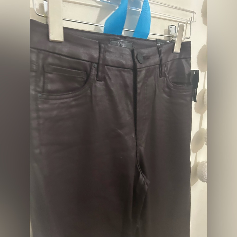 Kut From The Kloth Meg Fab Ab High Rise Coated Wide Leg Jeans NWT! - Picture 6 of 14